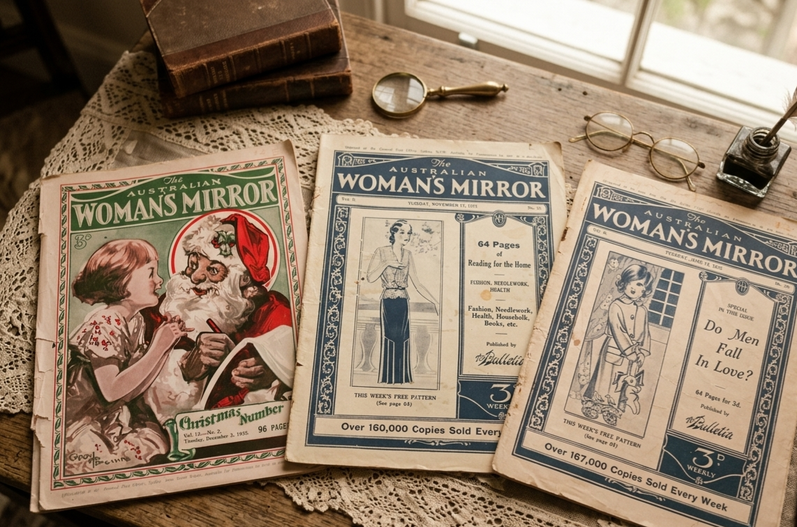 Australian Women's Mirror Magazine Collection 1931 to 1935