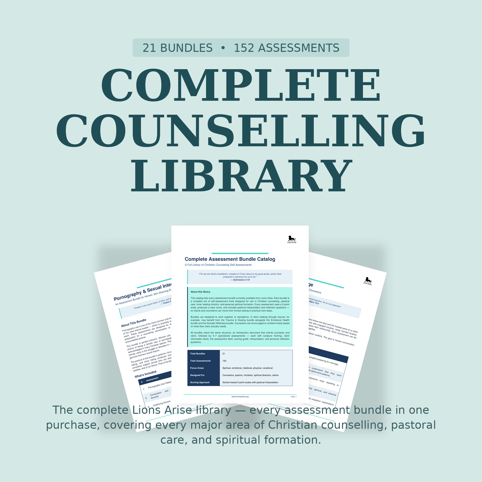 Comprehensive Counsellor Assessment Bundle