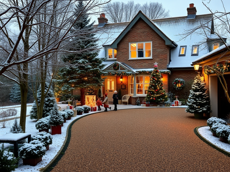 A Winter’s Tale: Love, Laughter & The Resin Driveway That Welcomed Christmas