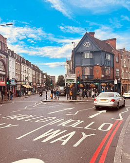 Residential properties in Camden Town