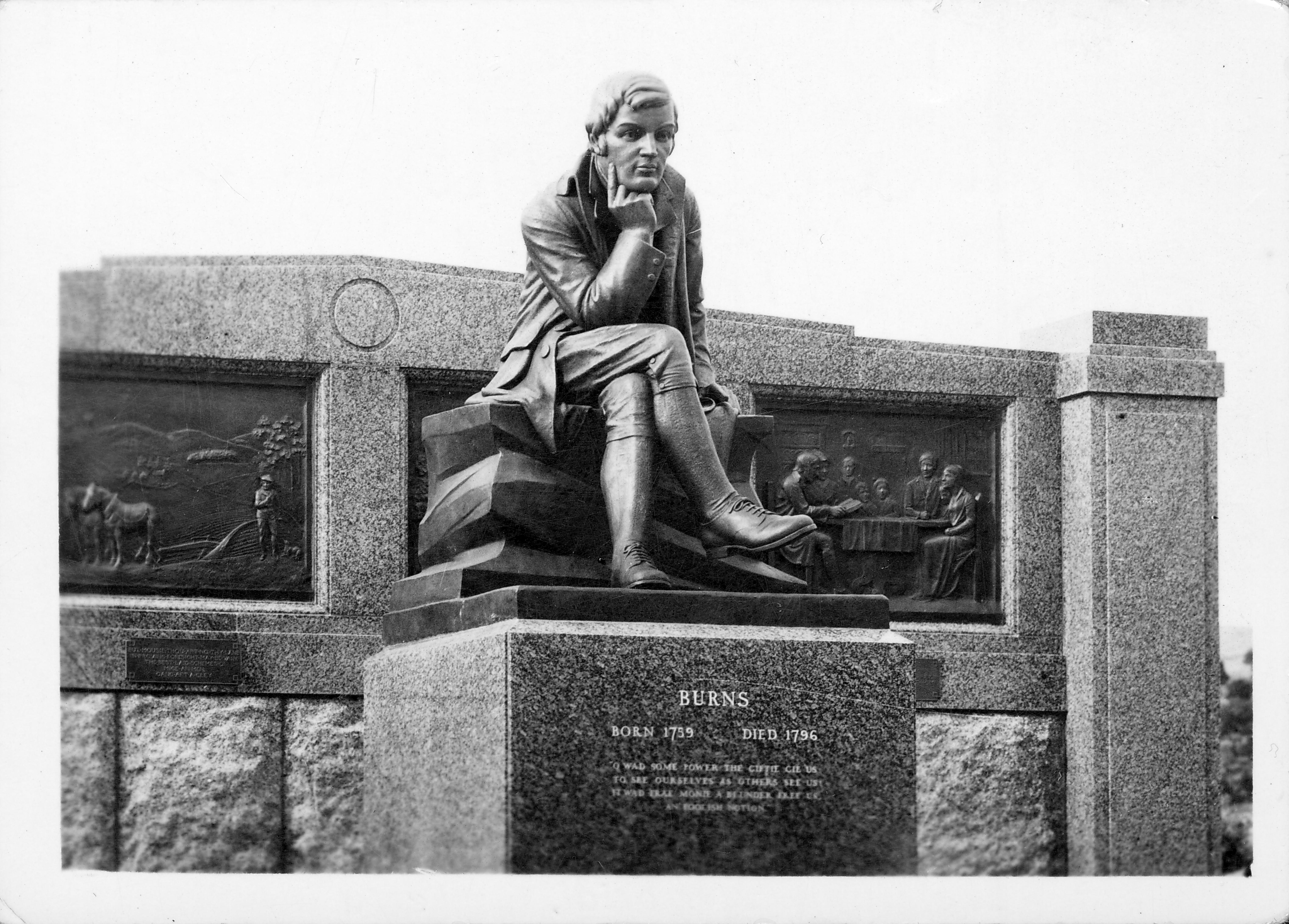 The Burns Memorial - 1930