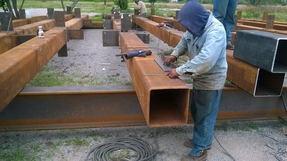 Armado de estructura metálica