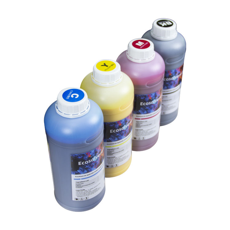 Miniatura: Tintas ecosolventes CMYK