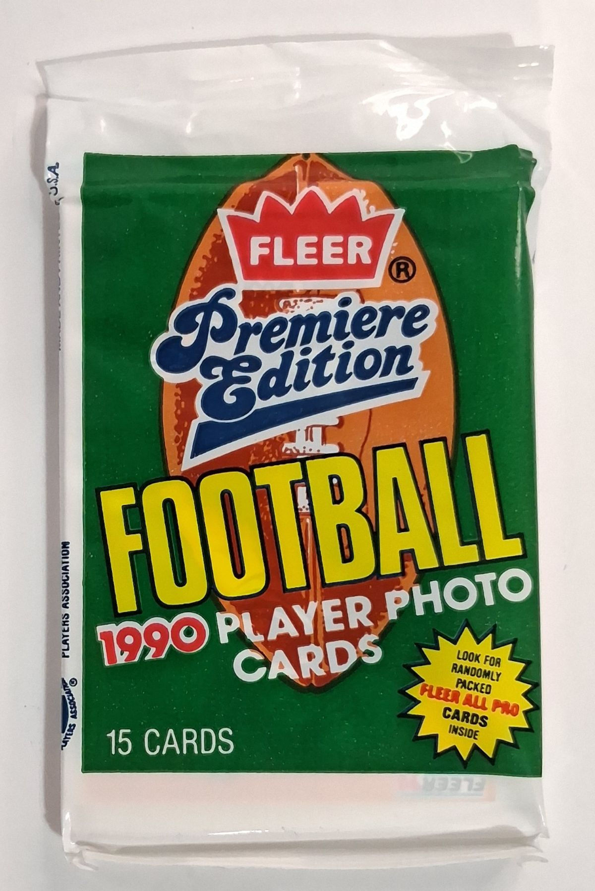 1990 Fleer Premier Edition Football Cards