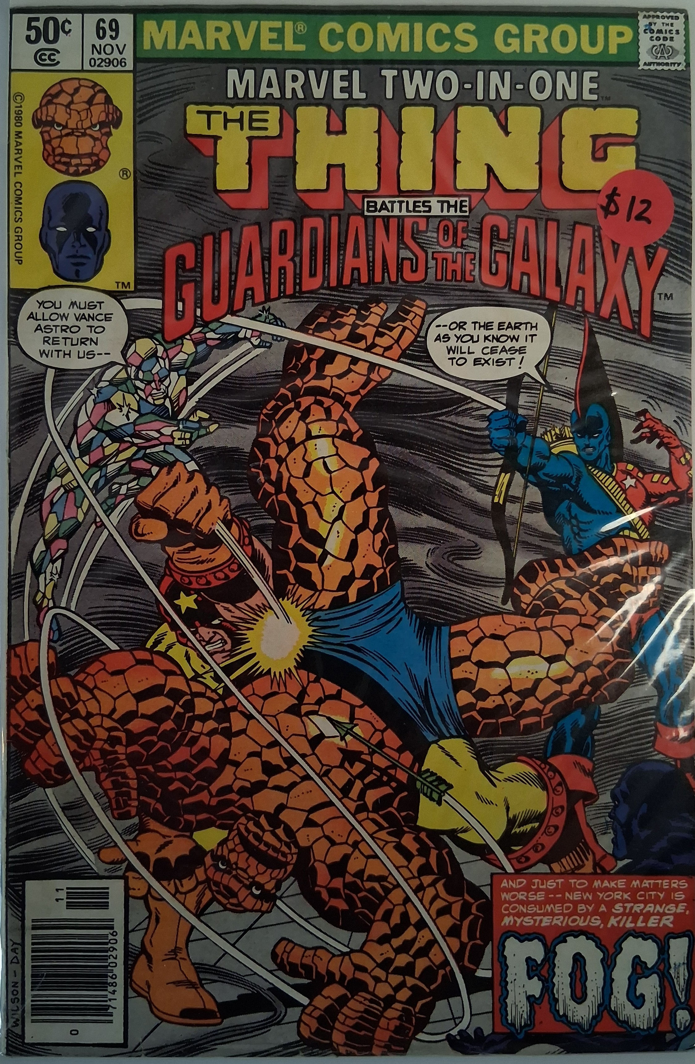 The Thing Battles The Guardians Of The Galaxy