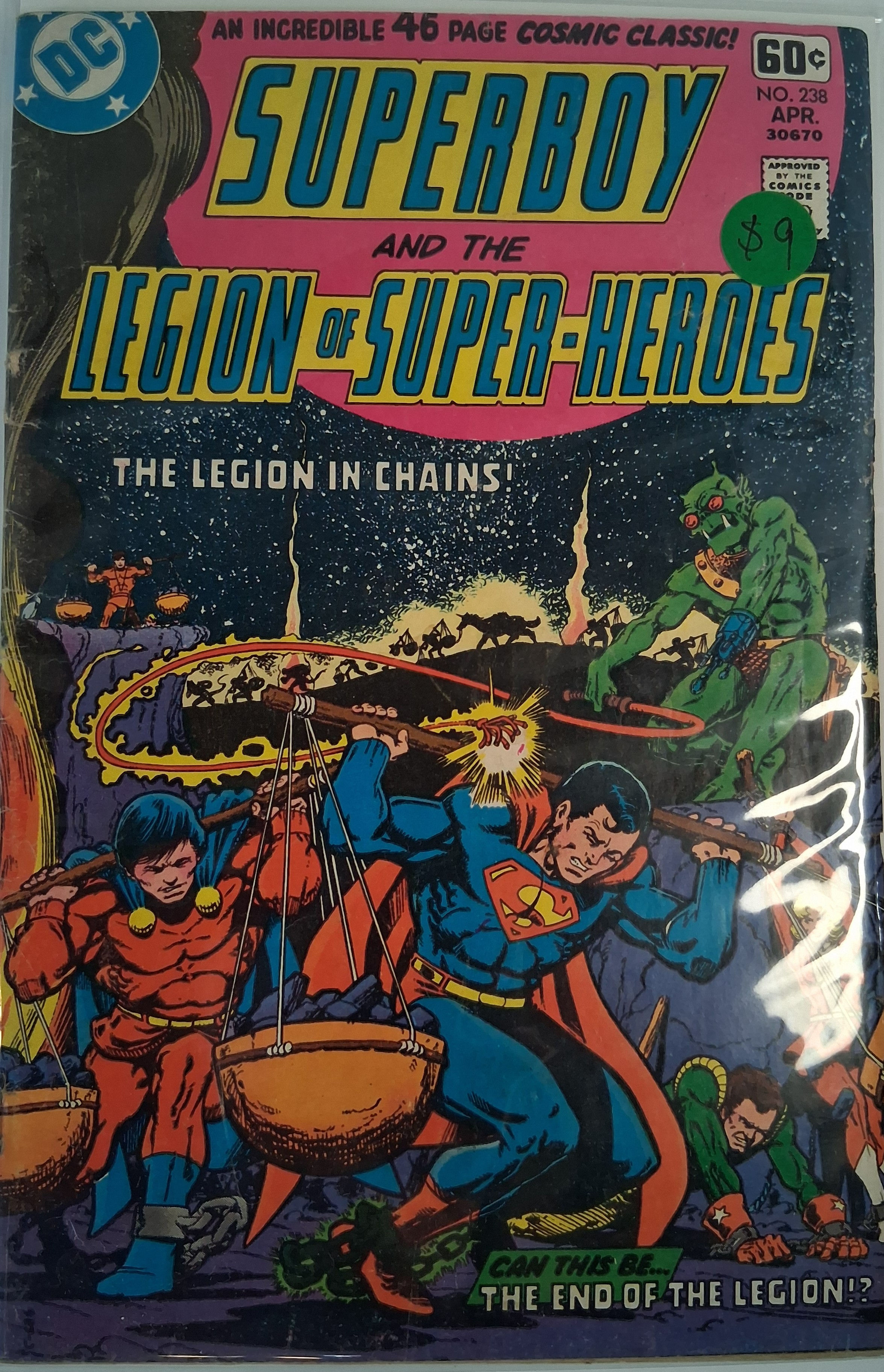 Superboy and the Legion of Super-Heros #238