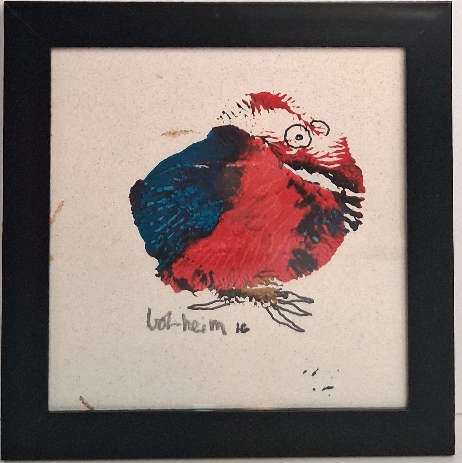 Bob Heim Original Framed Acrylic Painting