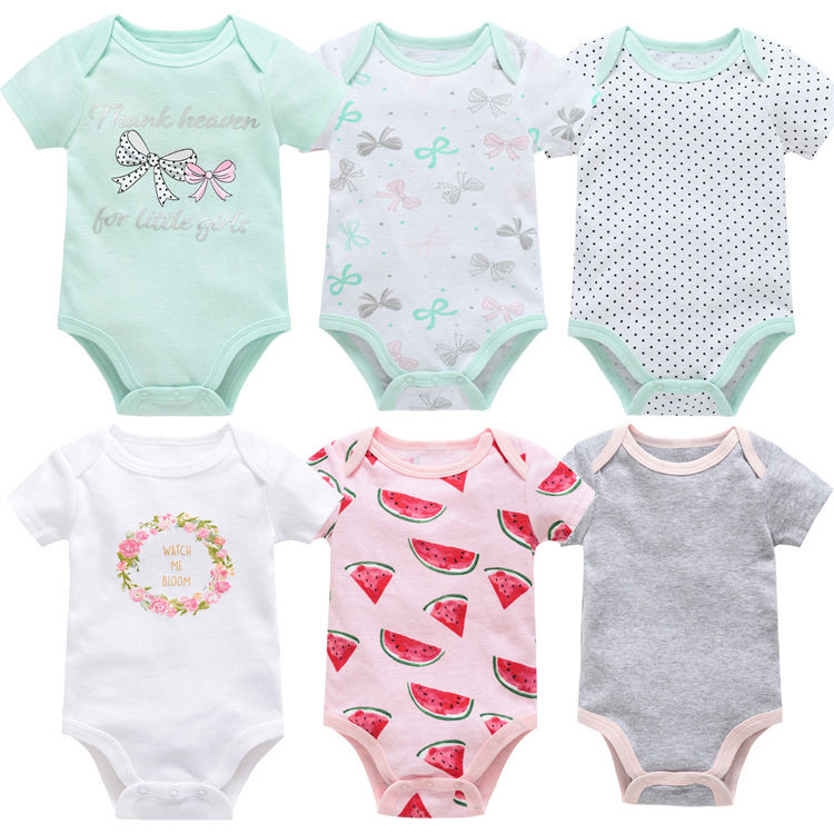 Thumbnail: Cuddly Cub 6-Pack Bodysuits