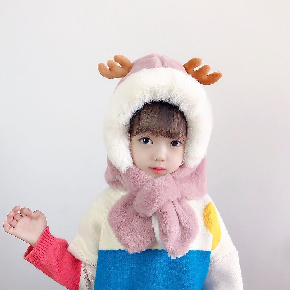 Thumbnail: Cozy Kid's Winter Wear: Scarves & Hats