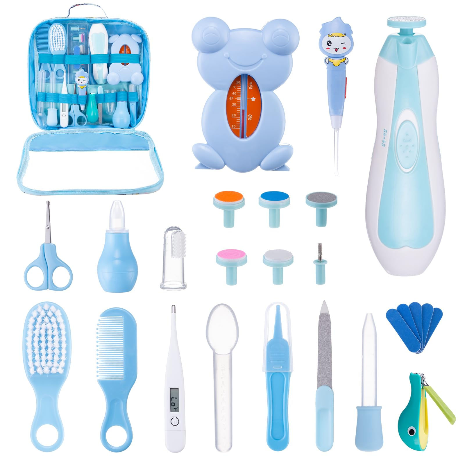 Baby Grooming Kit 25 in 1 Baby Care Kit Baby Healthcare and Grooming Kit with Ba