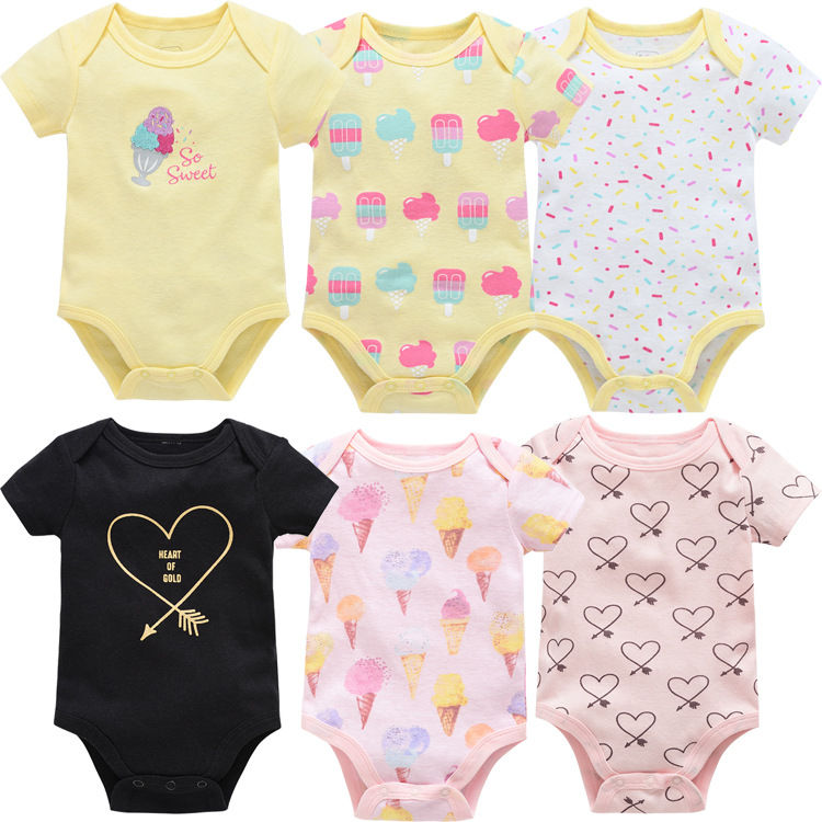 Thumbnail: Cuddly Cub 6-Pack Bodysuits