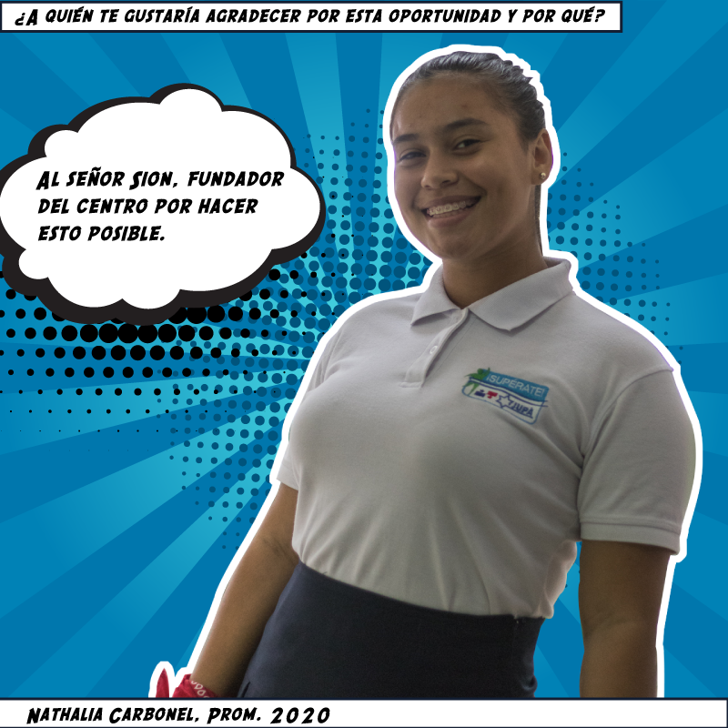 Nathalia Carbonel, Prom. 2020