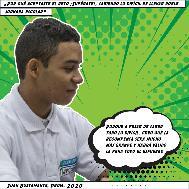Juan Bustamante, Prom. 2020