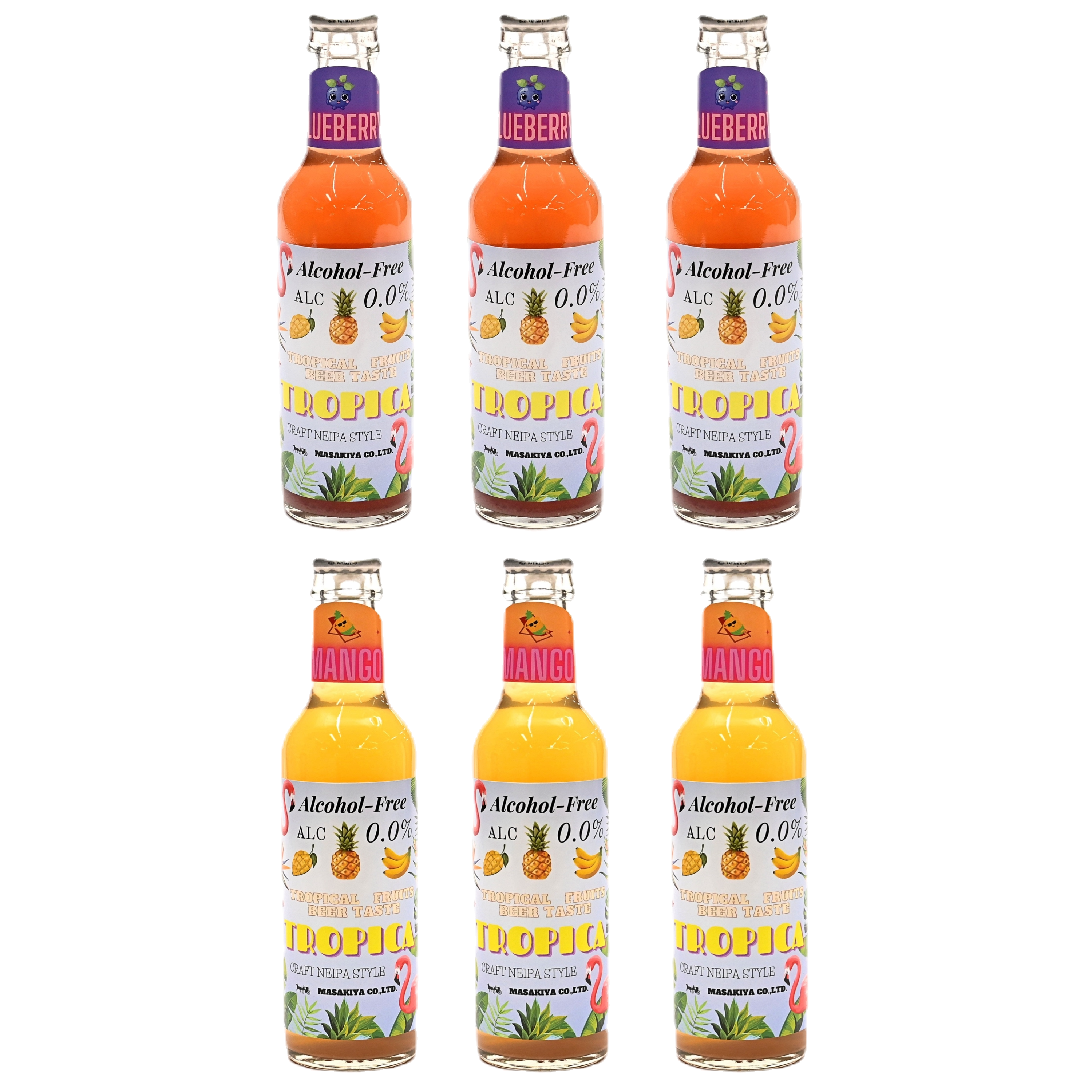 ノンアルコール　フルーツビール　トロピカ　TROPICA　アソート　６本セット