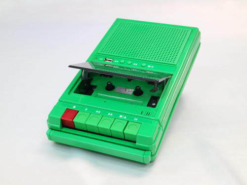 カセットテープレコーダー GREEN | mysite
