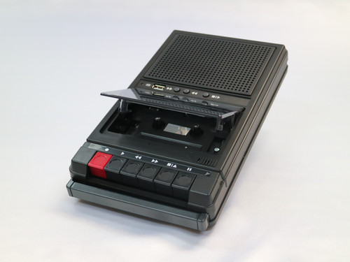 カセットテープレコーダー BLACK | mysite