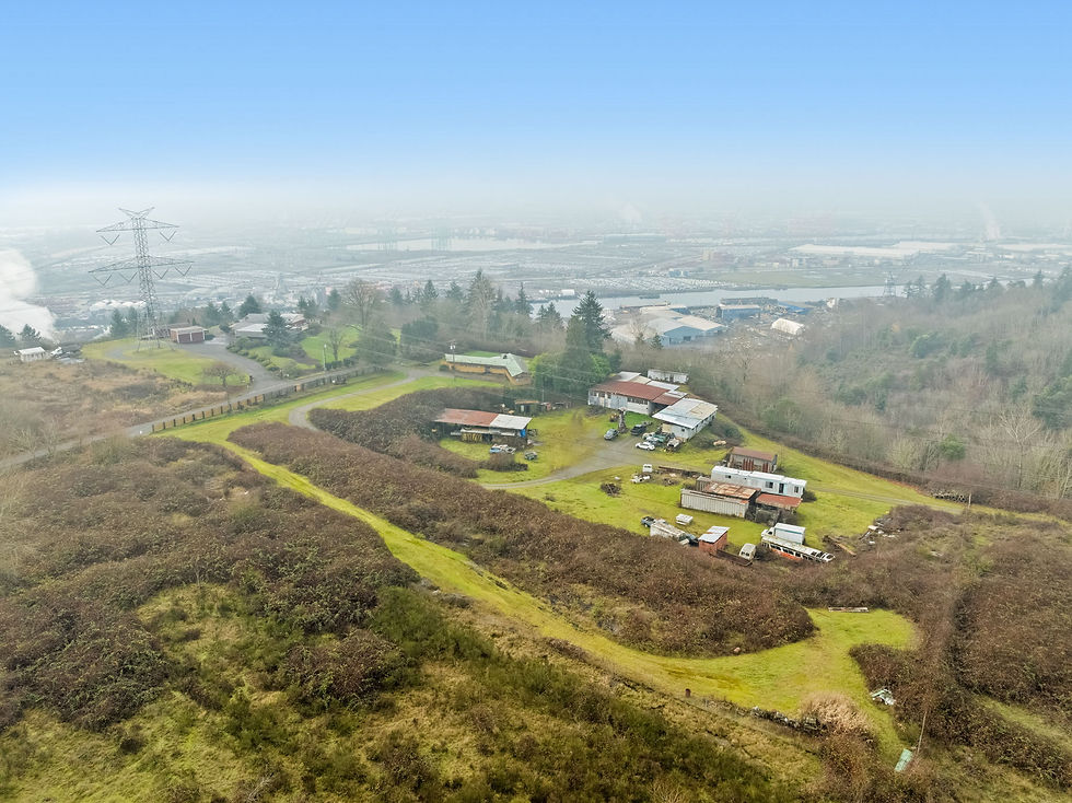 5 Acres Overhead View Northeast Tacoma