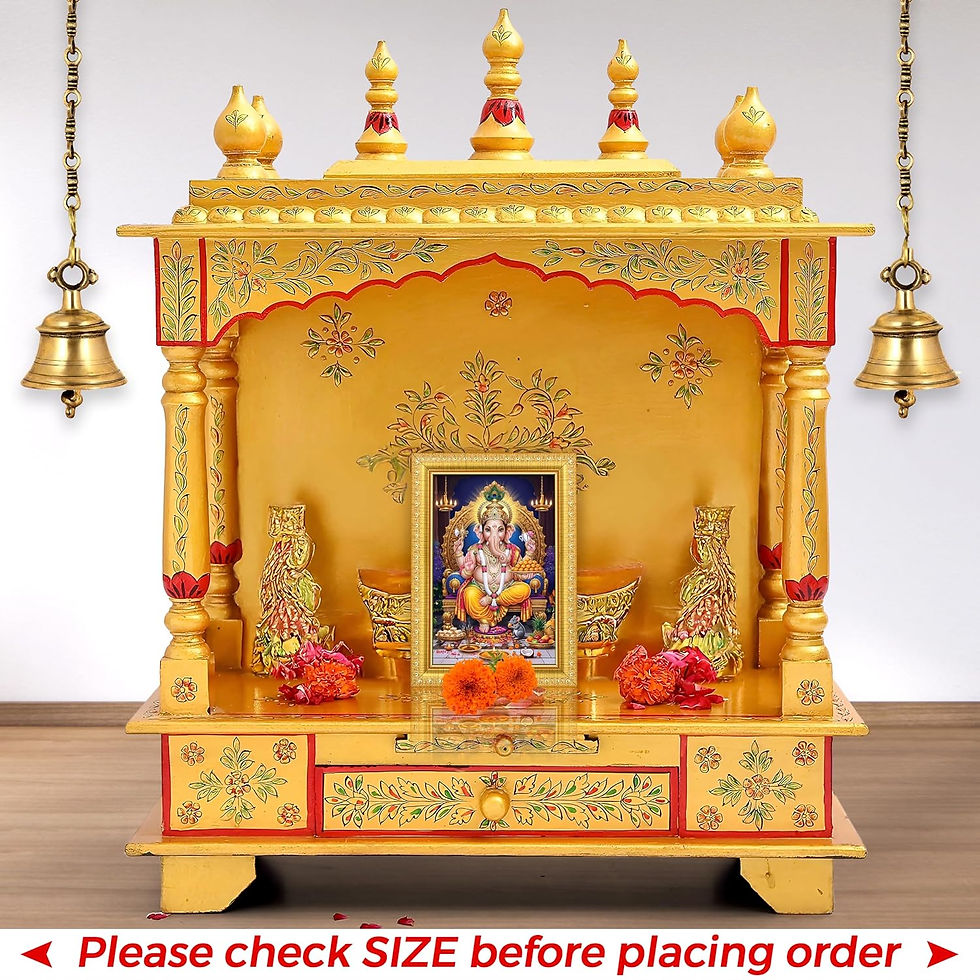 Thumbnail: Vrindavan Handicrafts - Lord Ganesh Photo Frame |  5x7 Inch