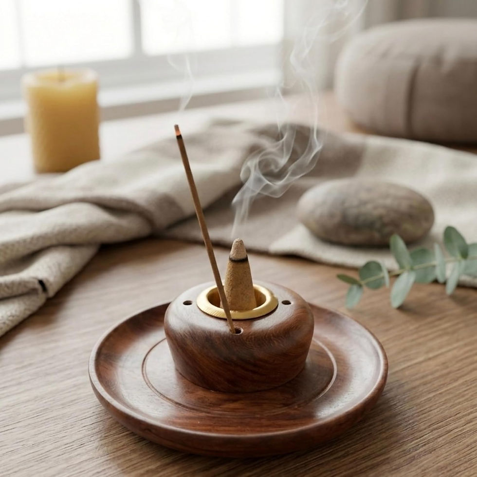 Thumbnail: Vrindavan Handicrafts - Incense Sticks Holder (Medium)