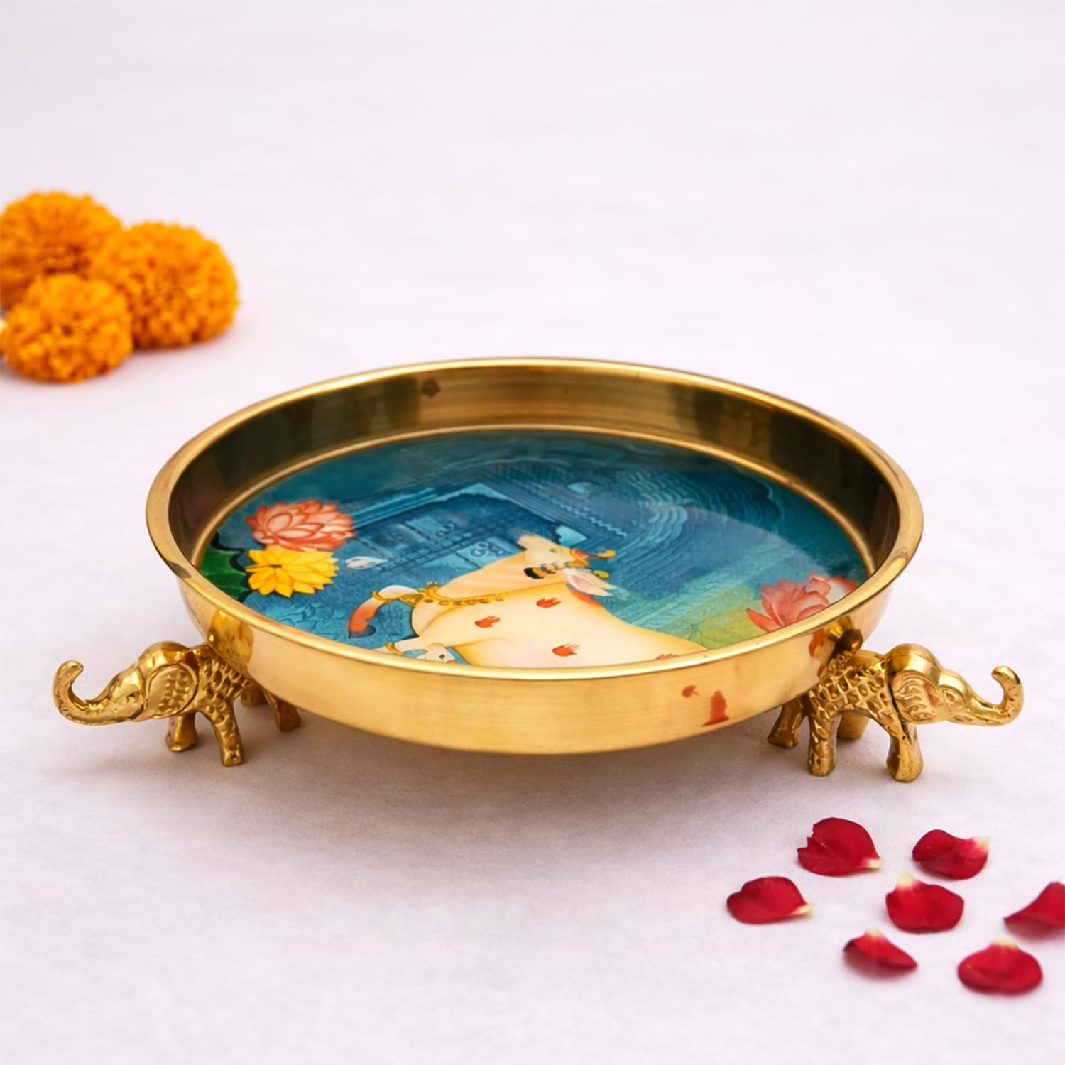 10-Inch Decorative Metal Urli
