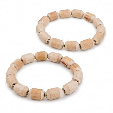 Pure Tulsi Wooden Bracelet(Pack of 2)