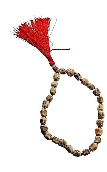 Natural Tulsi Bracelet 27+1 Beads