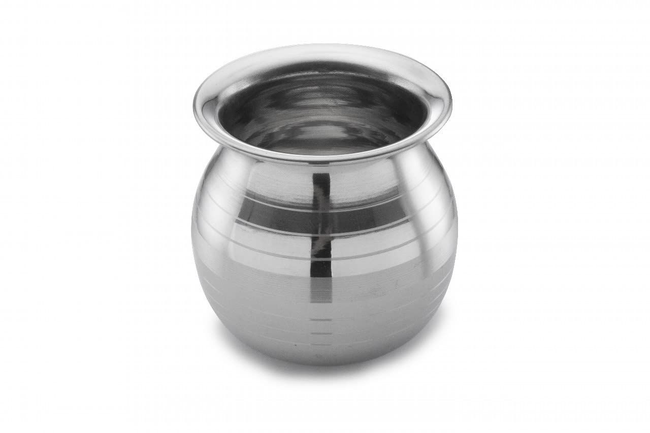 Heavy Stainless Steel Kalash Lota 650ml