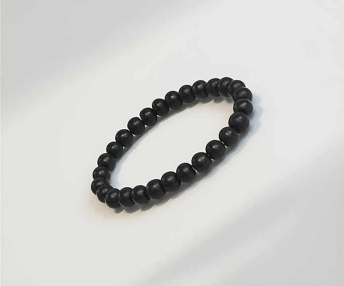 Natural Karungali (Black Ebony) Bead Bracelet