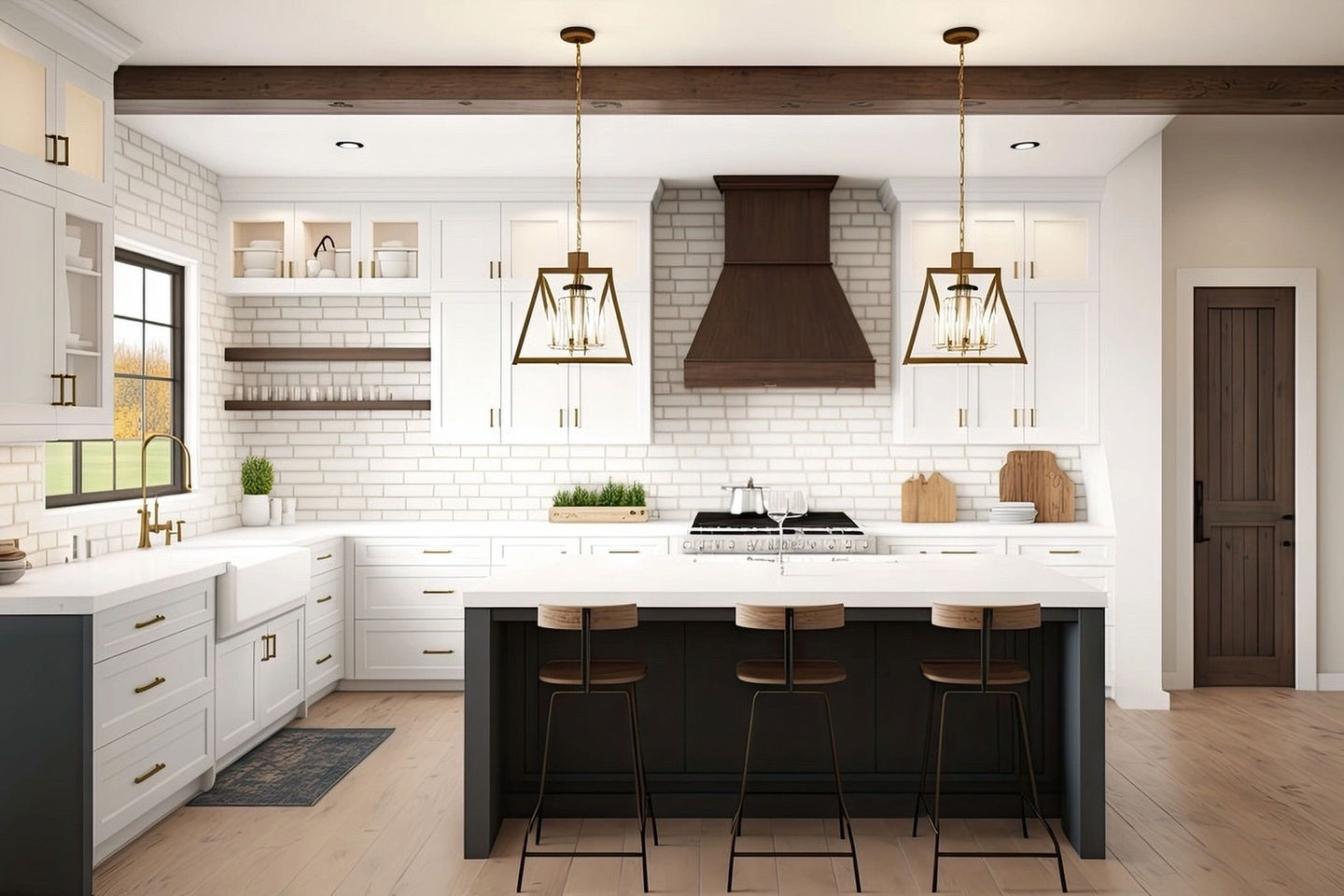 Modern kitchen pendant lights