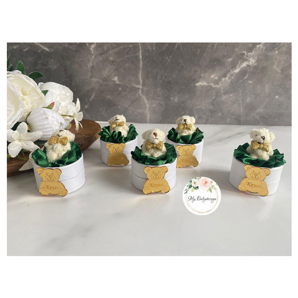Miniature : Boites à dragées Teddy Bear 