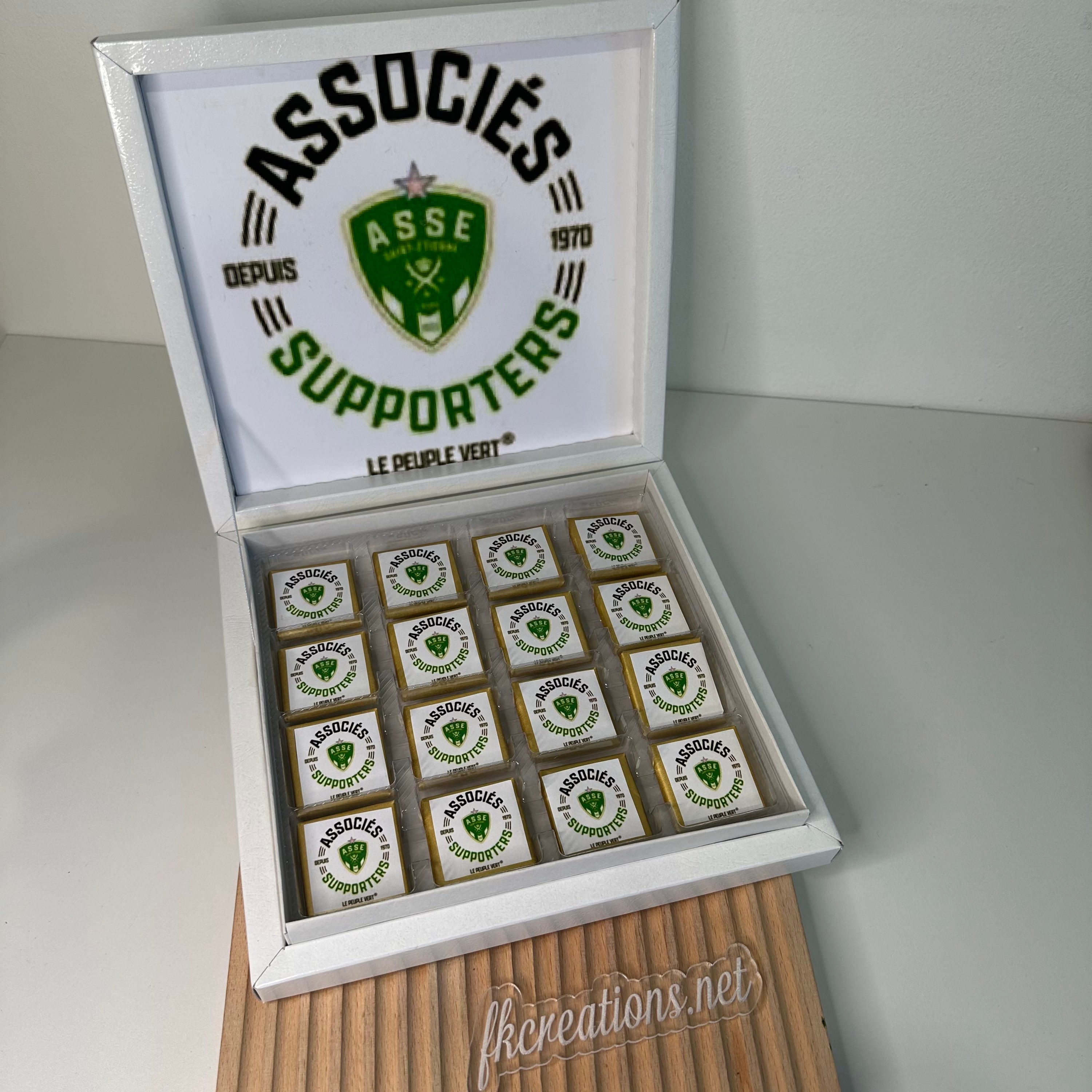 Boîte de chocolats ASSE