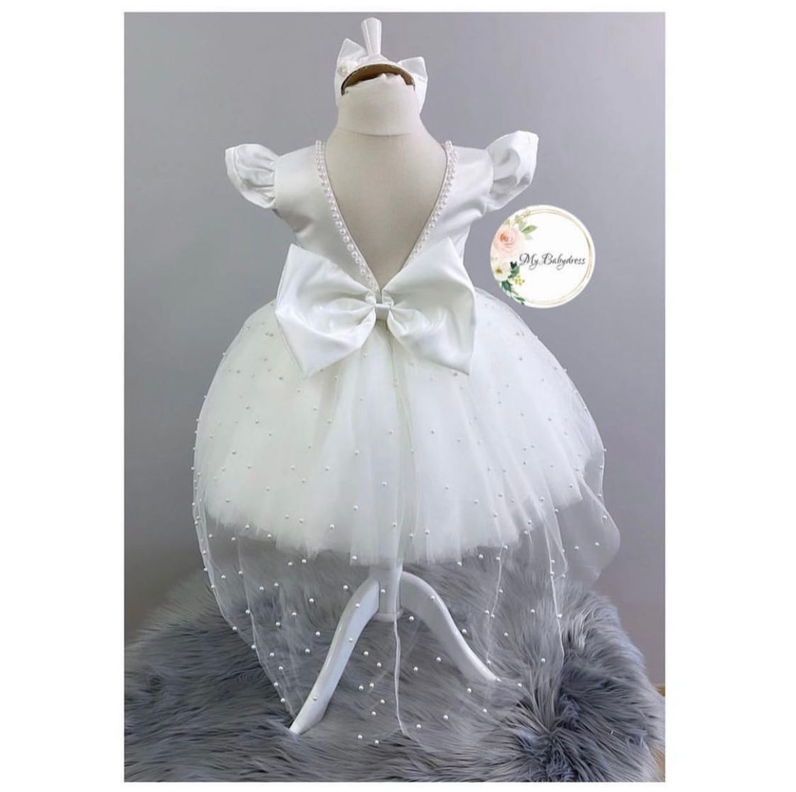 Robe dos nu pour enfant 