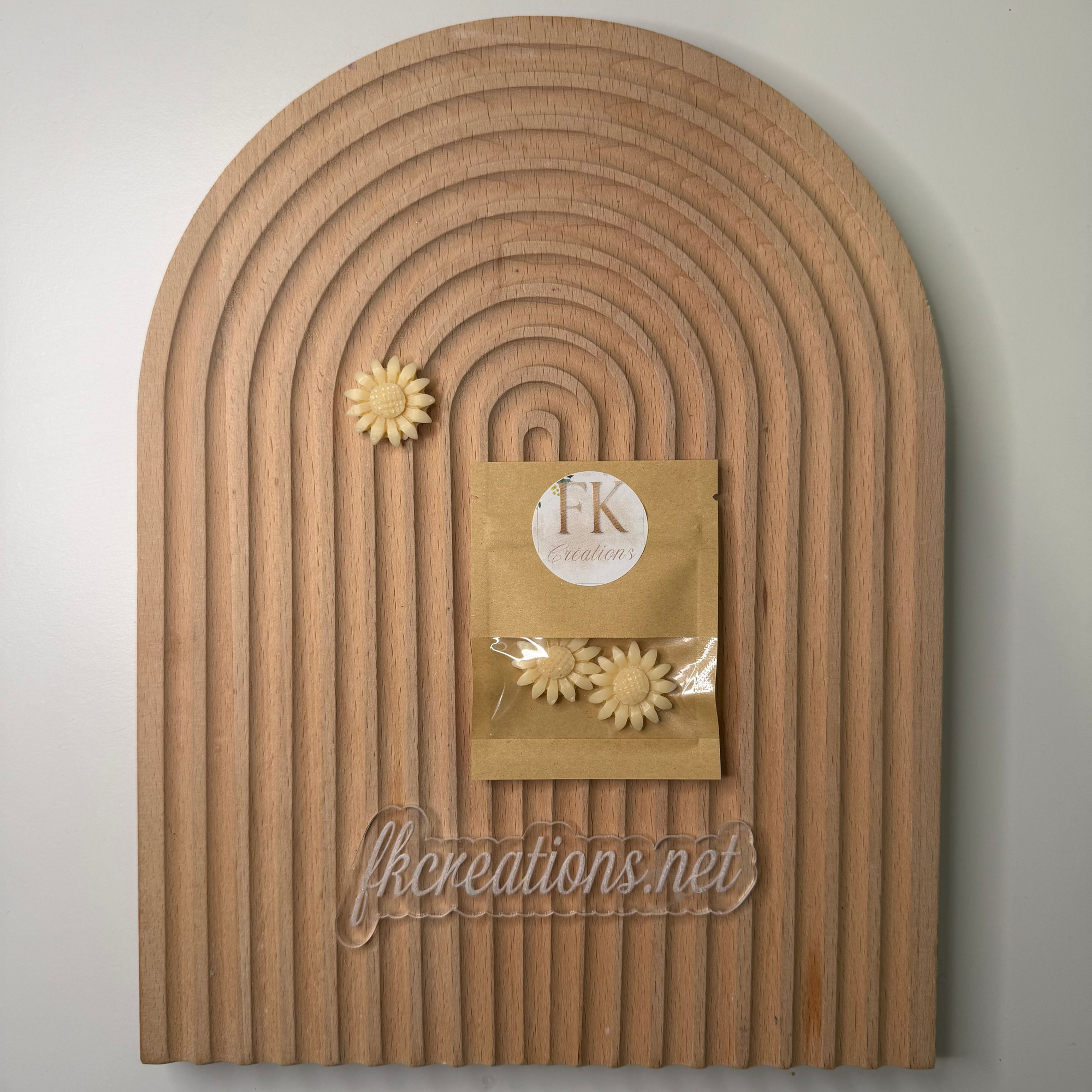 Pochette de 3 fondants parfumés « mini marguerite »