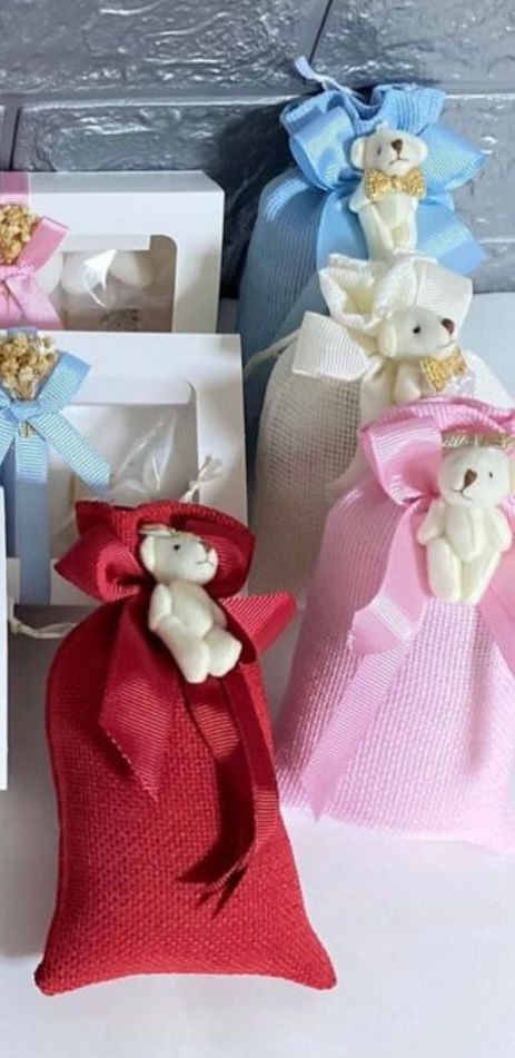 Miniature : Sachets de lavande personnalisés avec cire 