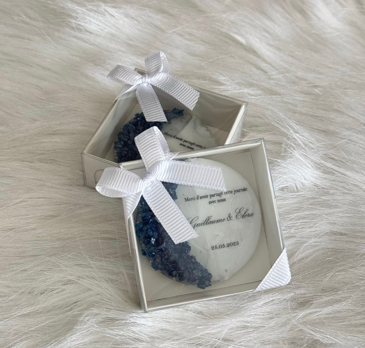 Magnet époxy rond , couleur au choix 