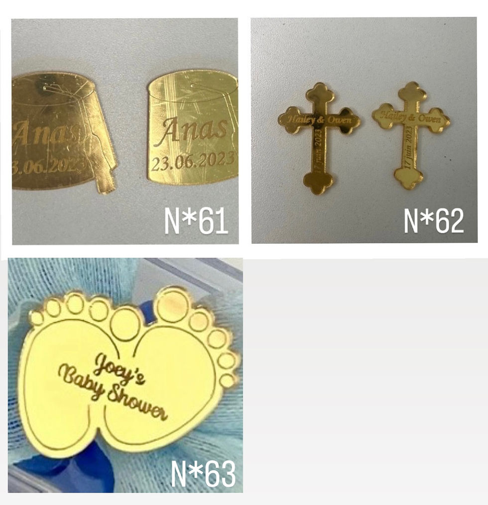 Miniature : Fioles personnalisées avec dragées, ruban et fleurs séchées aux choix 