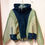 Thumbnail: 拼布有帽外套