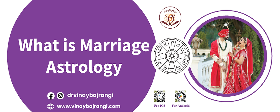 Marriage Astrology