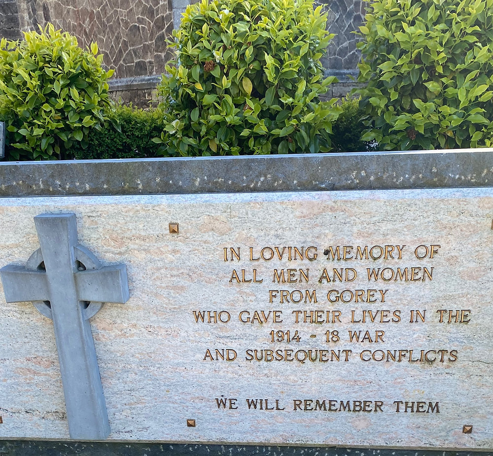 World War 1 walk in Gorey