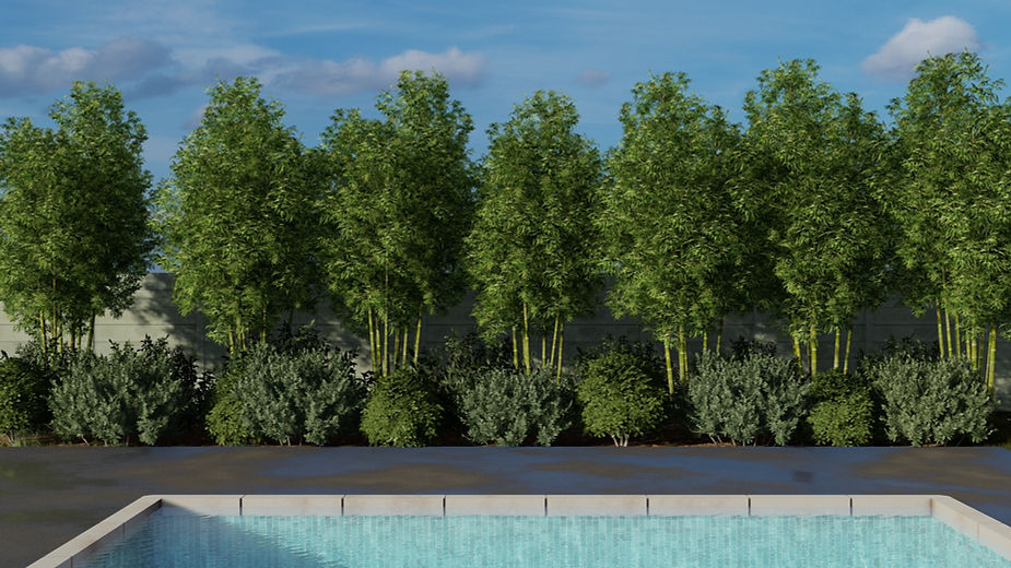 Image showing garden in Lumion. Image by The Lumion Collective.