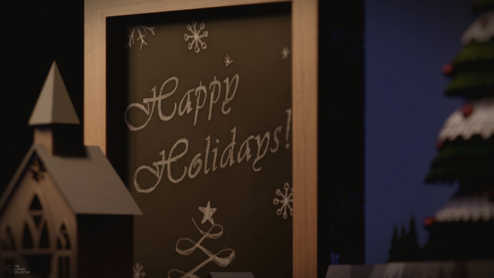 3D Render of Chalkboard, Rendered in Lumion 11 by The Lumion Collective