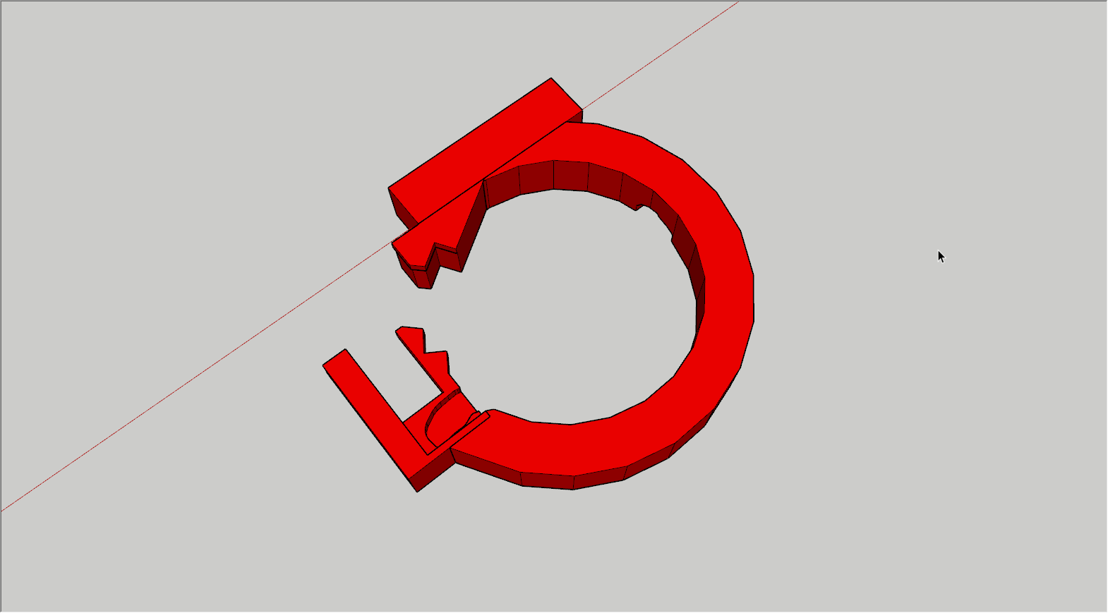 GIF of Crimson Terrain Sketchup Model. GIF by The Lumion Collective.