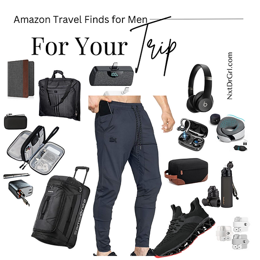 Amazon Travel Finds for Men