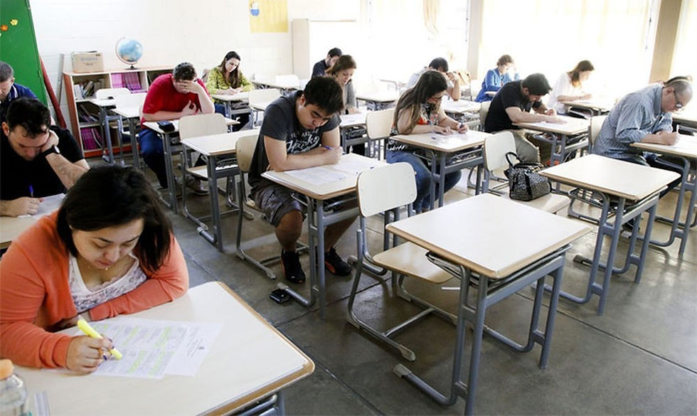 Candidatos fazem prova de concurso público em Santa Bárbara d'Oeste (SP) (Foto: Arquivo/Prefeitura de Santa Bárbara d'Oeste)