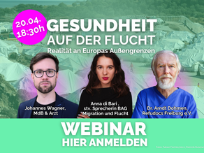 Gesundheit auf der Flucht – Realität an Europas Außengrenzen