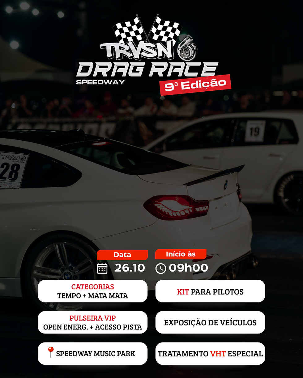 TREVISAN DRAG RACE - ARRANCADA DE ESPORTIVOS