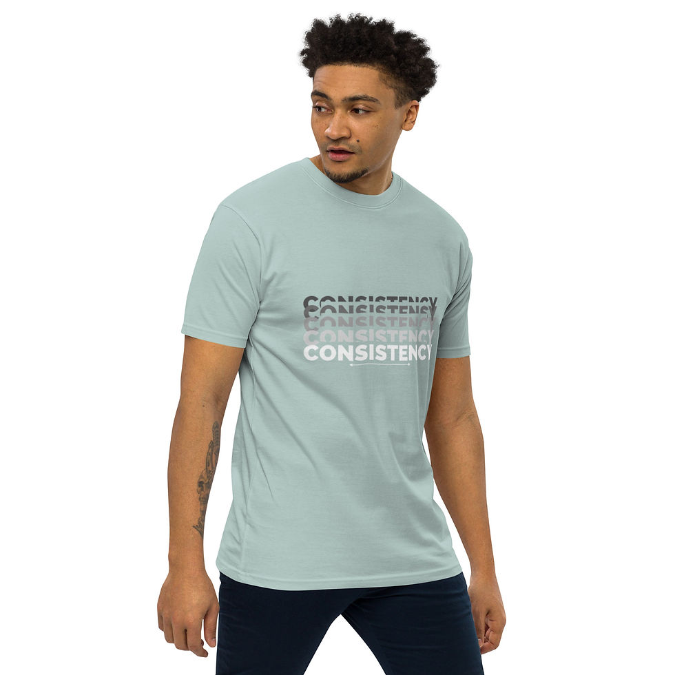 Thumbnail: CONSISTENCY Men’s Premium Heavyweight Tee
