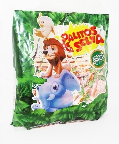 Thumbnail: Bag of lollies Palito de la selva argentina buy them in new zealand tienda pachamama latino store
