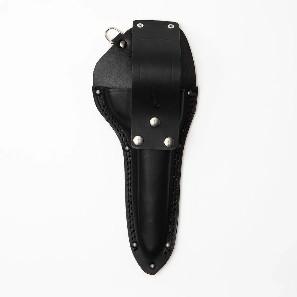 Миниатюра: Onoyoshi Hamono One Hand Hedge Shears with Guard Leather Case