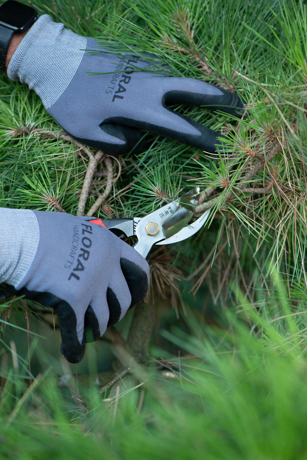 Миниатюра: Садовые перчатки из вспененного нитрила Floral Handcrafts